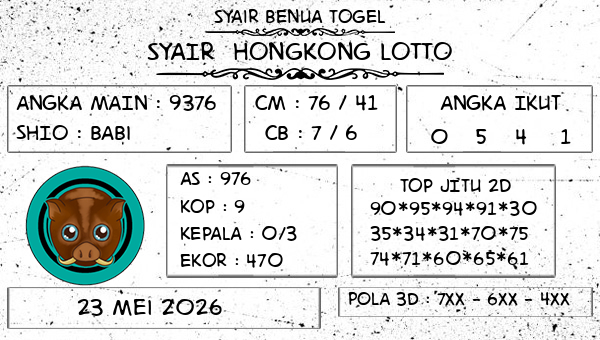 Prediksi Hongkong Lotto