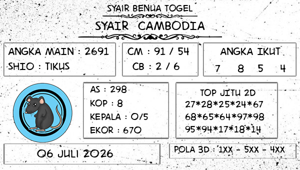 Prediksi Cambodia