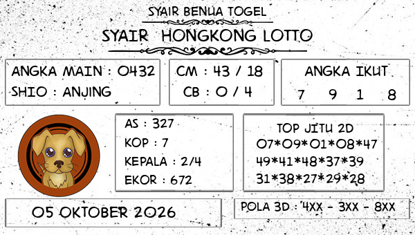 Prediksi Hongkong Lotto