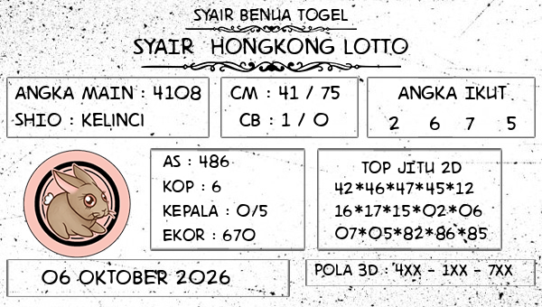 Prediksi Hongkong Lotto