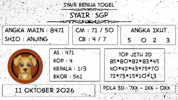 Prediksi SGP